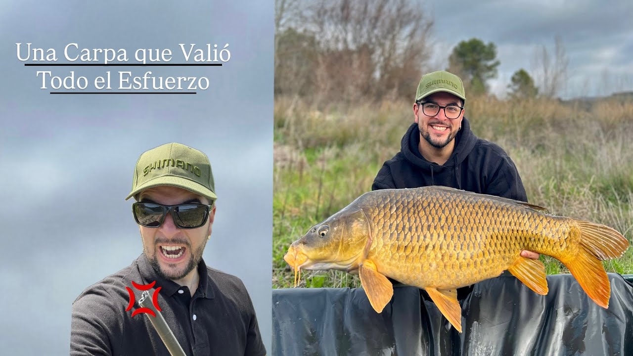 Una Carpa que Valió todo el Esfuerzo - CarpFishing Difícil en un Lugar Secreto