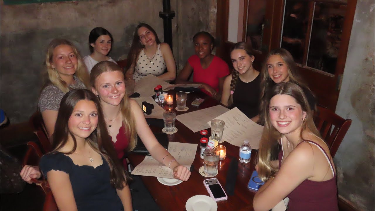 volleyball tournament in NOLA (crawfish, shopping, hide and seek, etc)