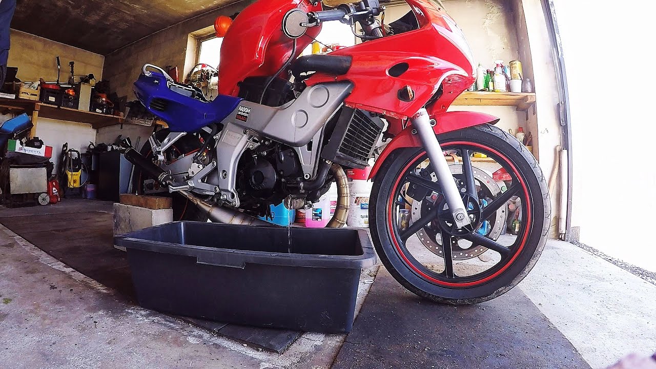 Honda NSR 125 | Wymiana Płynu Chłodzącego i Chłodnicy | GoPro