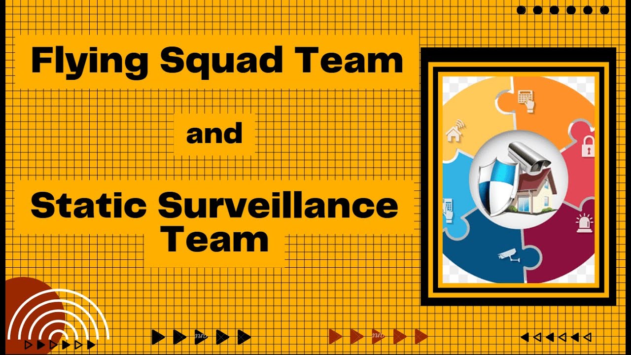 Flying Squad Team and Static Surveillance Team (FST and SST)