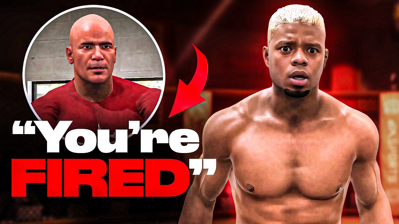 I Lost EVERY Fight In EA MMA Career And The Result Was Hilarious!