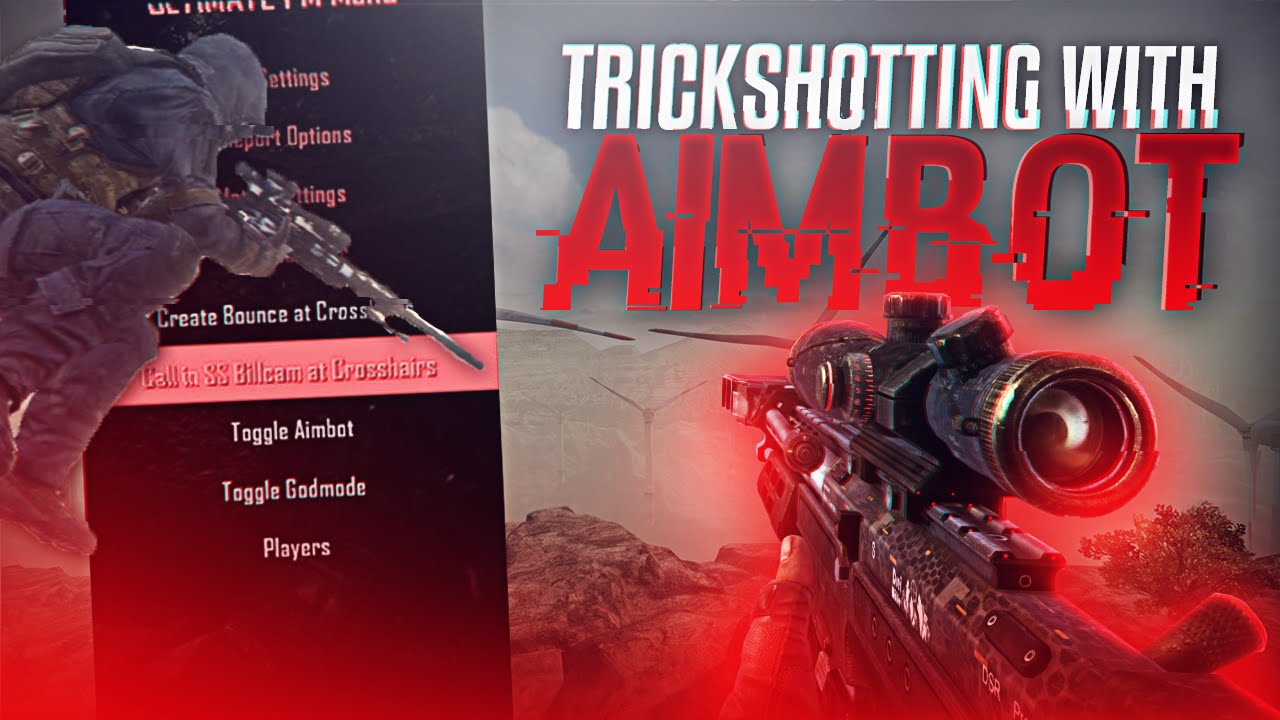TRICKSHOTTING WITH AIMBOT!!
