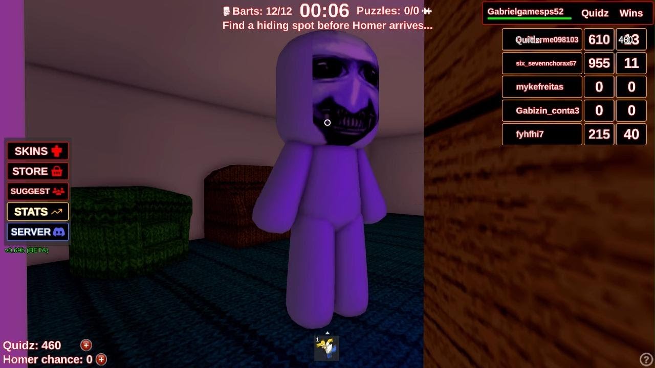 PLAYING WITH AO ONI HOMER (You vs Homer)
