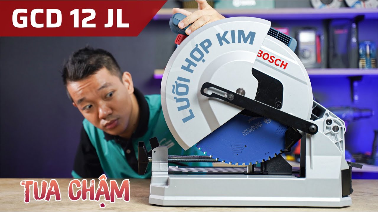 Máy Cắt Sắt Tua Chậm Lưỡi Hợp Kim Ngon Nhất Thị Trường ? Bosch GCD 12 JL - Có Ngon Hơn LC1230 ?