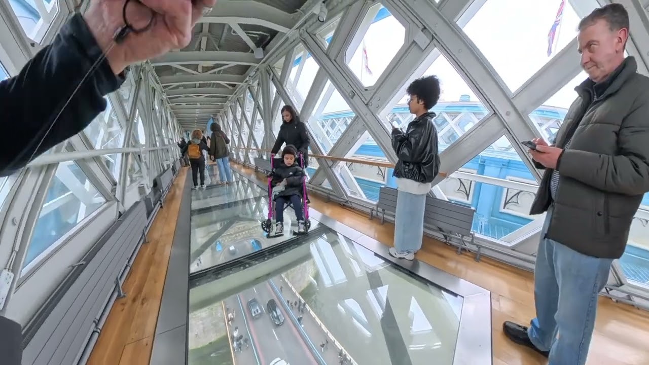 Crossing the Tower Bridge