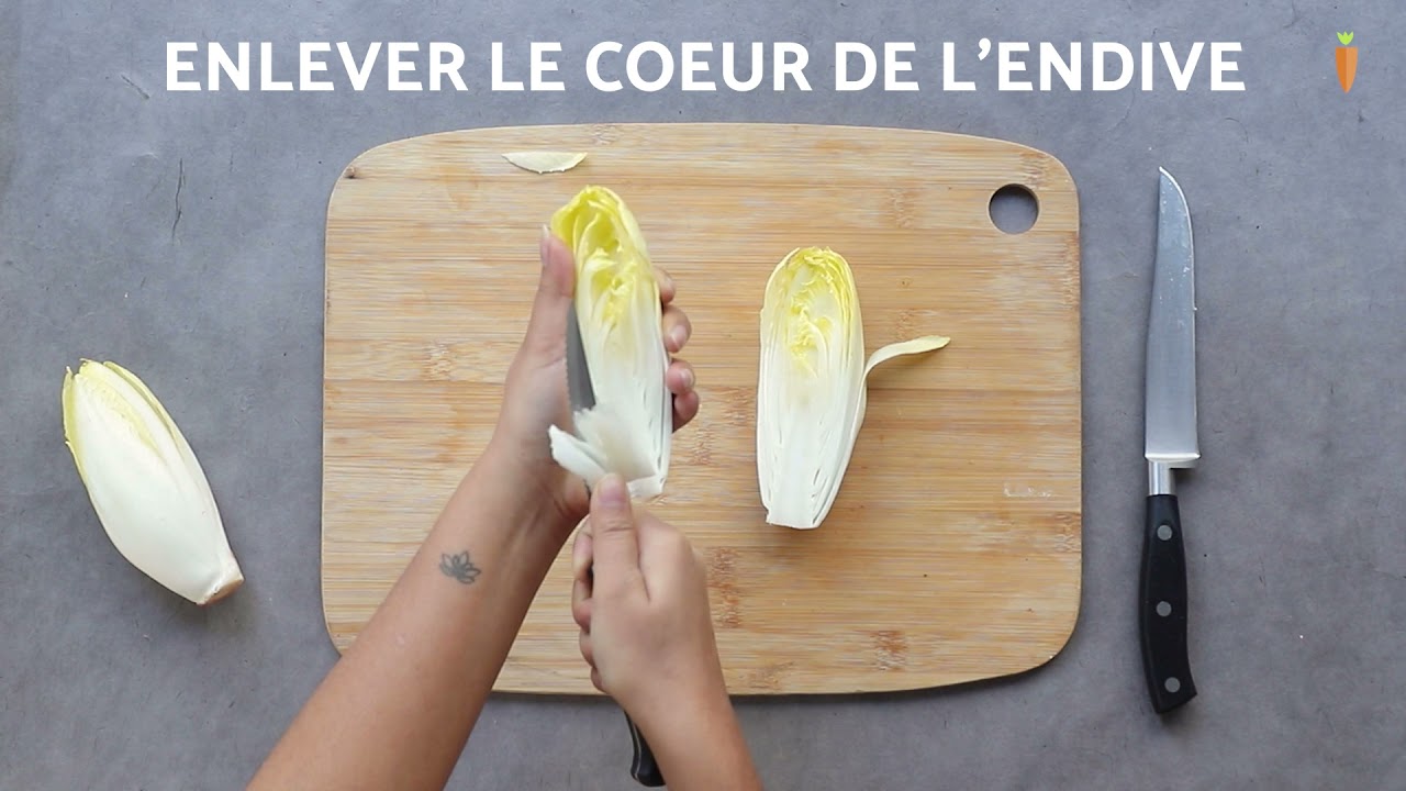 Comment pr&eacute;parer les endives ?
