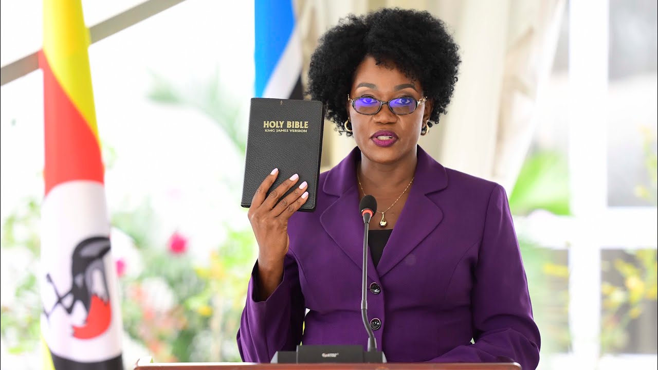 MUSEVENI swears in 11 new High Court Judges at State House, warns against corruption in Judiciary