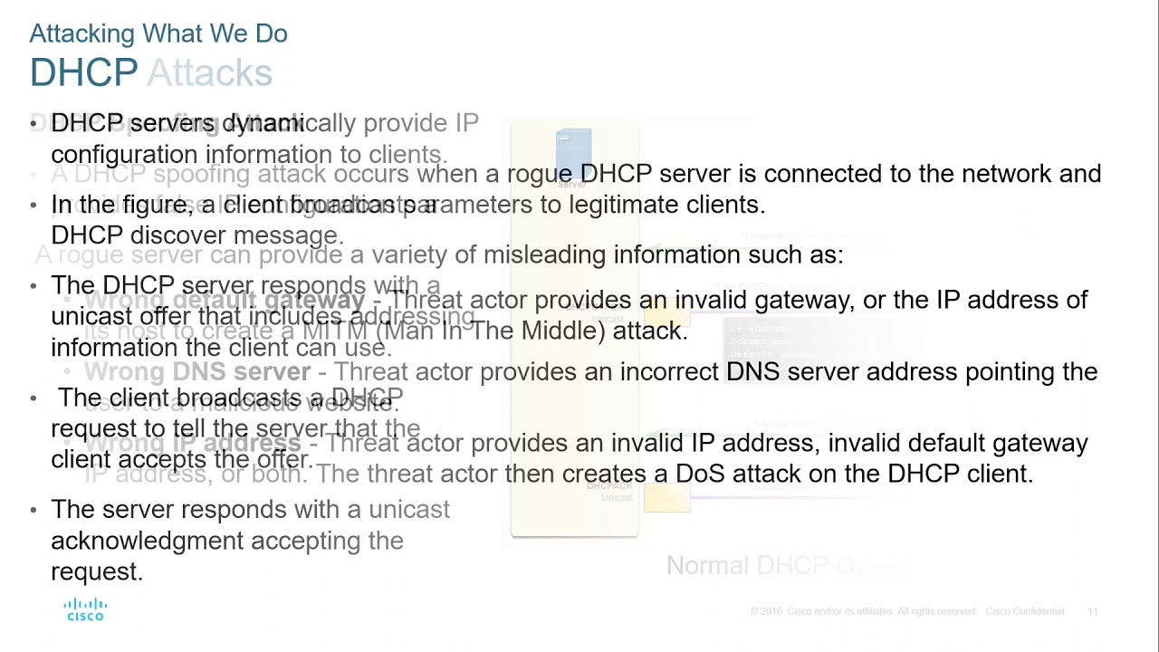 Cisco - CyberOps Associate - Module 17 - Attacking What We Do