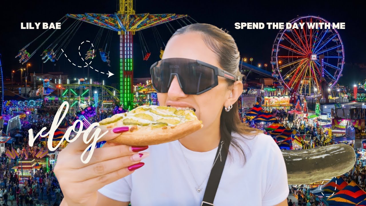 SHE'S BACK!!!! I Tried EVERY Pickle at the Florida Fair… 🥒