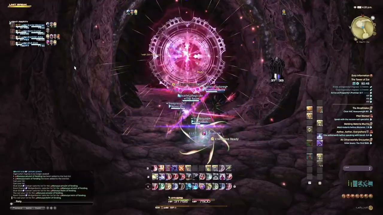 FFXIV Red Mages Only: The Tower of Zot