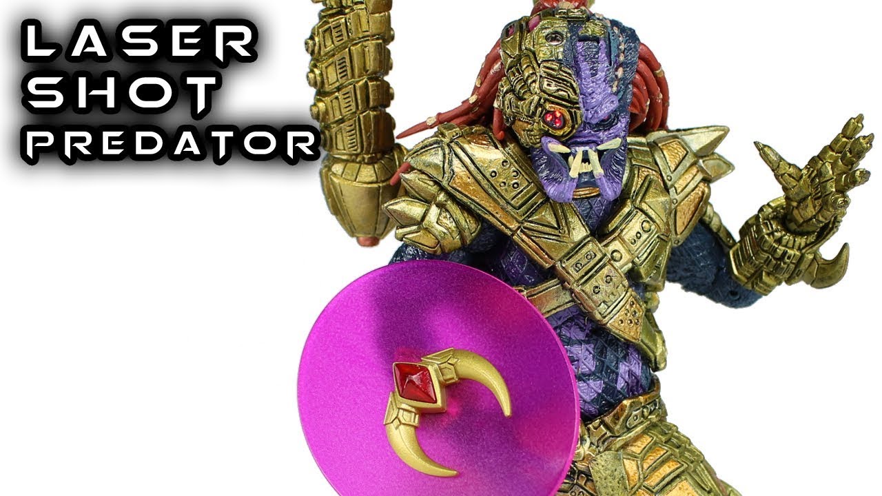 NECA LASER SHOT PREDATOR Action Figure Review