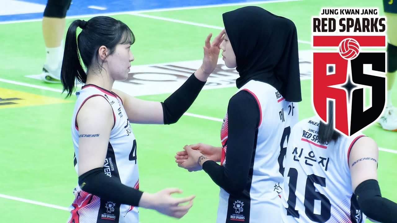 정관장배구 메가왓티 웜업💦Playoff Game Megawati Liga Voli Korea Red Sparks