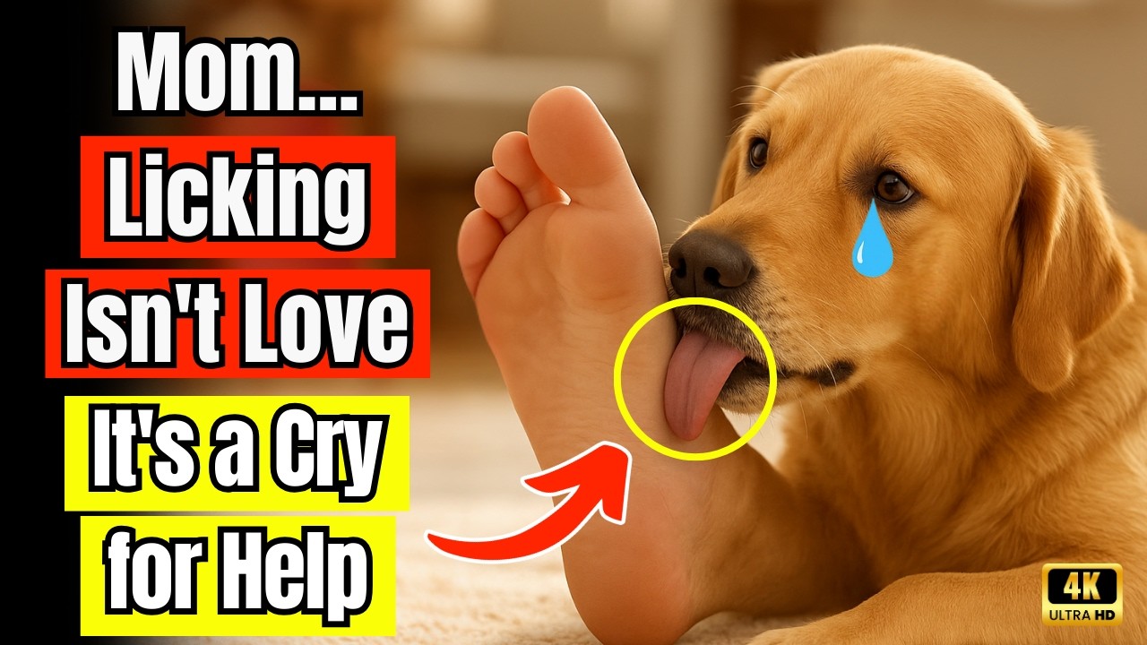 If Your Dog Licks You, This Is What They're Secretly Trying to Tell You