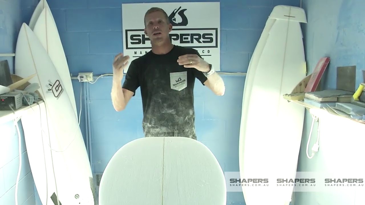 How to Shape Surfboards - Cutting & Blending Concave