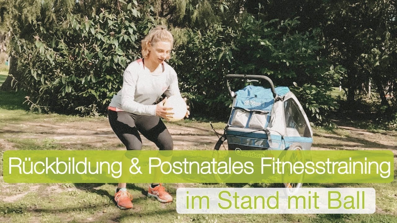 Übungsblock im Stand für Rückbildung & Postnatales Fitnesstraining