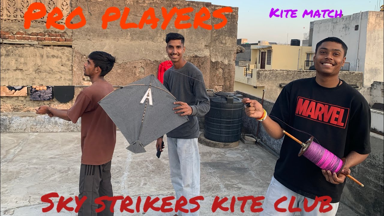 ROOFTOF CLUB KITE FIGHTING  || Sky strikers VS Ganesh kite club || BIG MATCH 🥵🔥 #kites 