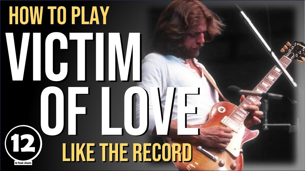 Victim of Love - The Eagles | Guitar Lesson