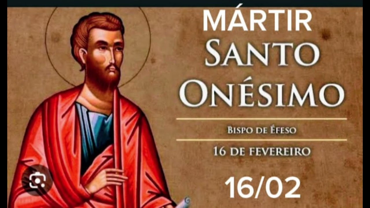 MARTIR SANTO ONESIMO [ROMA]16/02