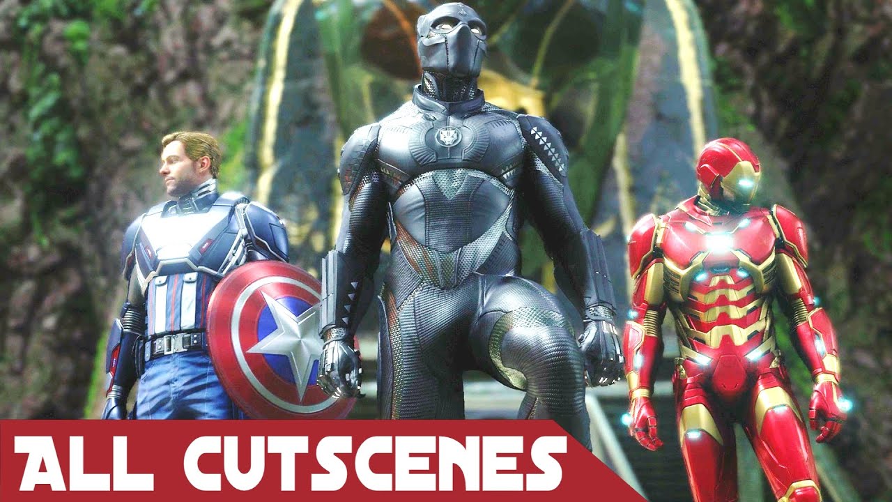Marvel's Avengers: War For Wakanda - All Cutscenes (PS5 1080p 60FP5)