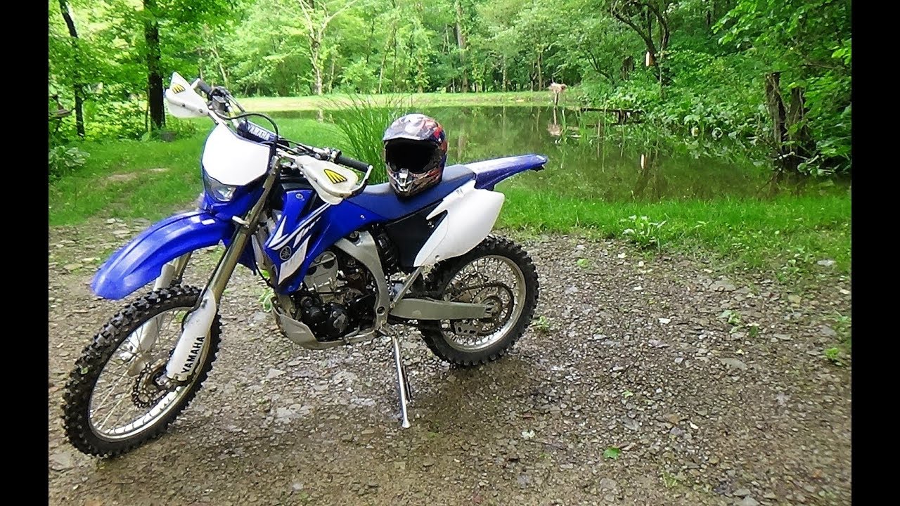 Trail riding Yamaha WR250f... New toy