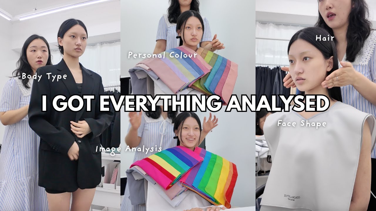 All-in-one analysis in Seoul👩🏻‍🏫 Colour Analysis, Body Type, Image Analysis, Face shape etc