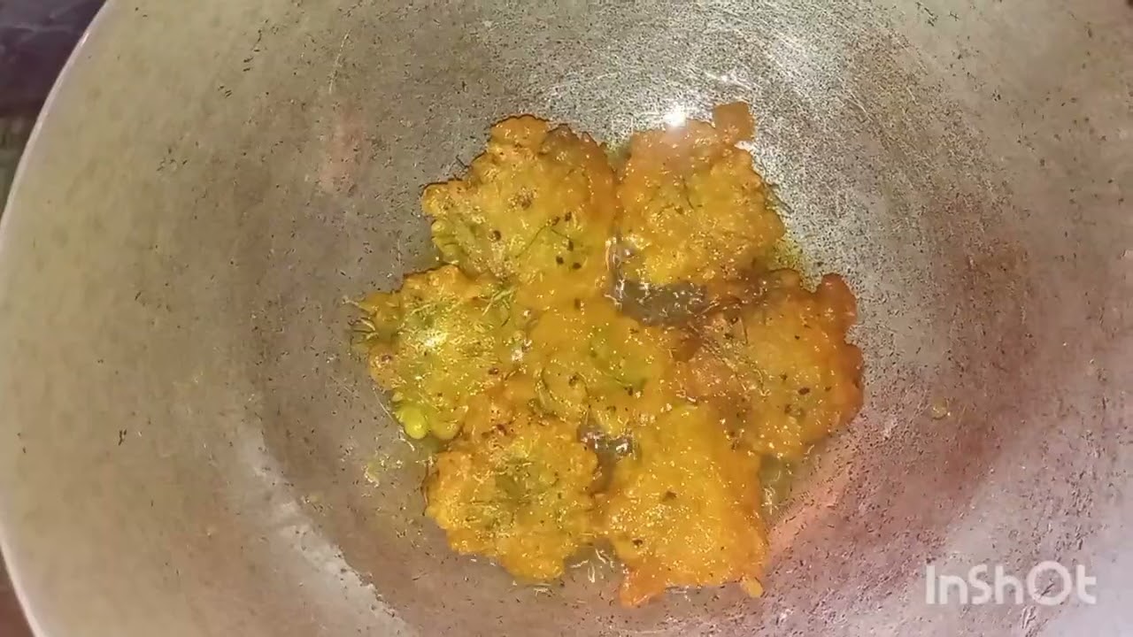 সরষে ফুলের পাকোড়া।#mustard #flower #pakora #recipe #highlight #viral #video #Bengali #ranna #Ghar