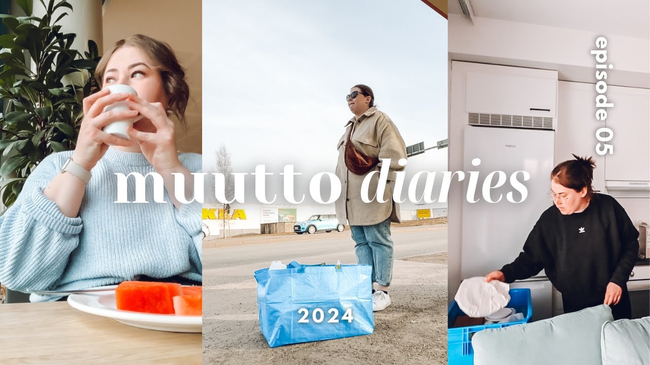 Muutto Järvenpäästä 🚚 ➡️ Espooseen 🏠✨ muutto diaries 2024 osa 5