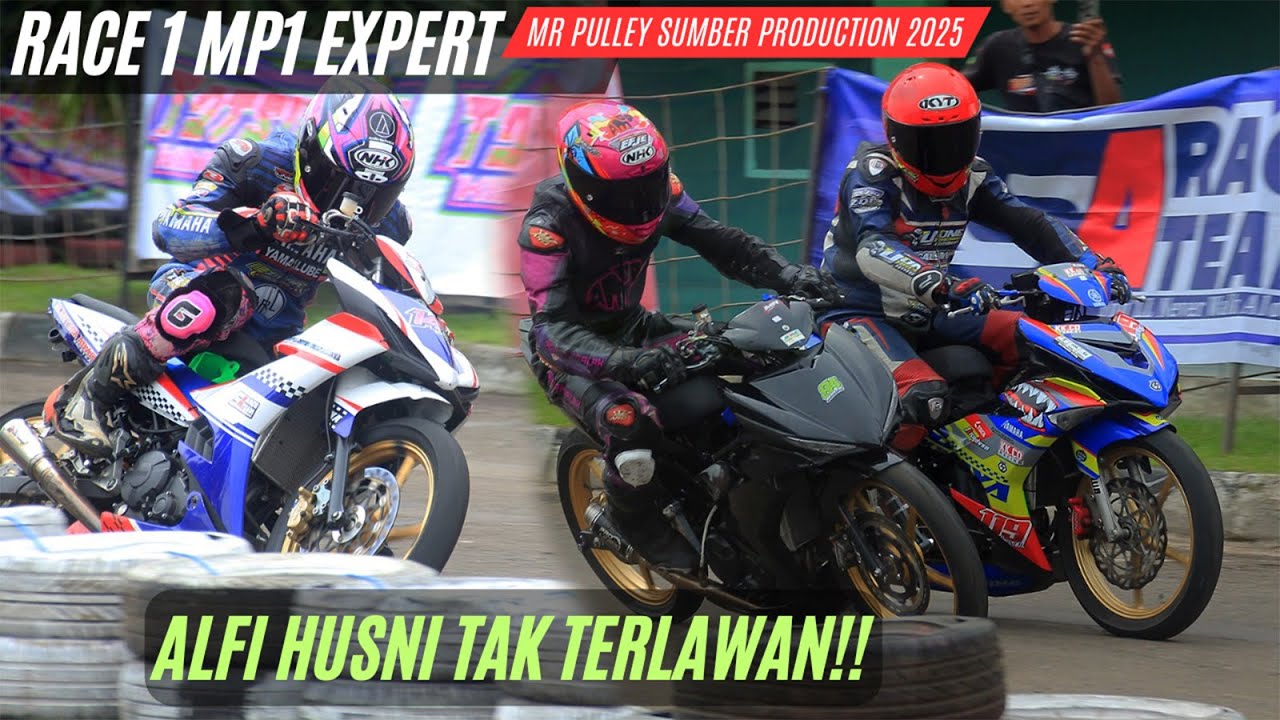 Alfi Tak Terlawan‼️Race 1 MP1 Open Mr Pulley Sumber Production Final Kejurda IMI Jabar di Cimahi