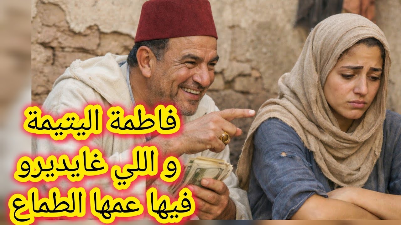 فاطمة اليتيمة و اللي غايديرو فيها عمها الطماع و لكن النهاية شكل أخر