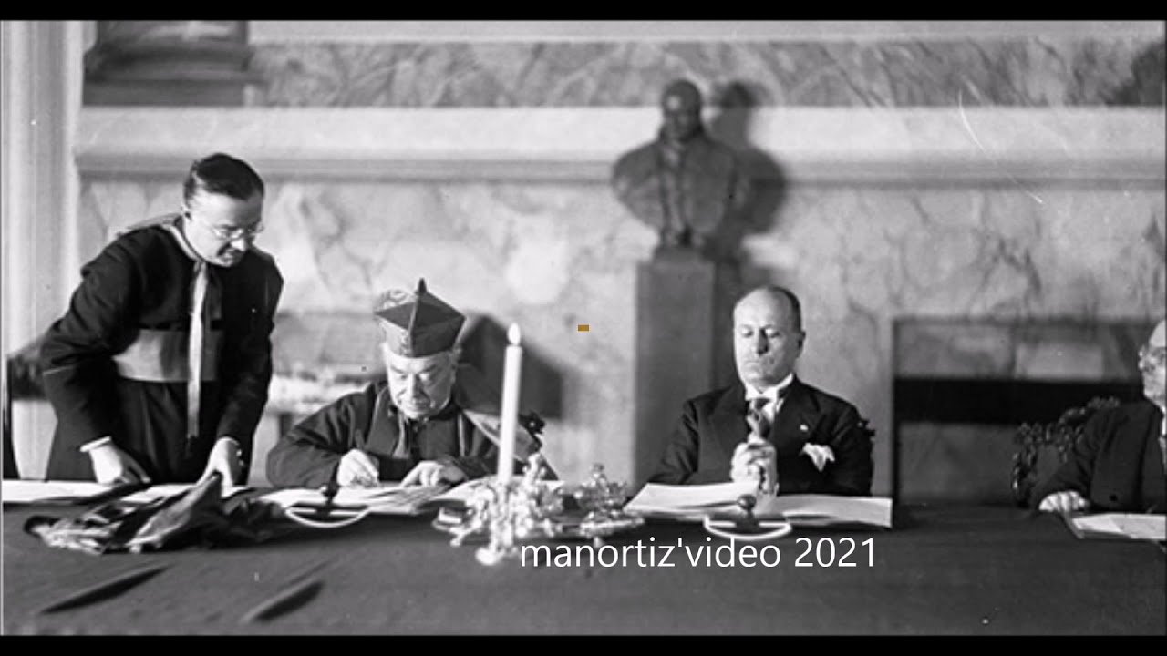 The Lateran Treaty on 11th of February 1929; da 