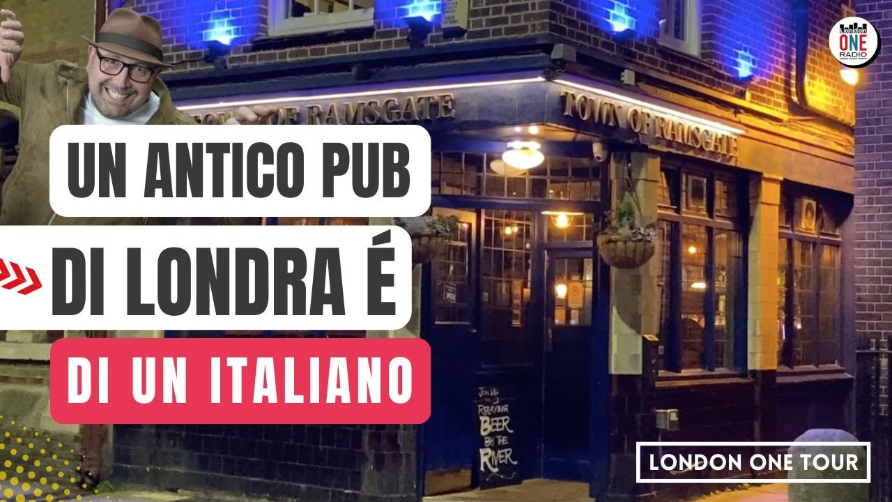 Un antico pub inglese di Londra è di un italiano