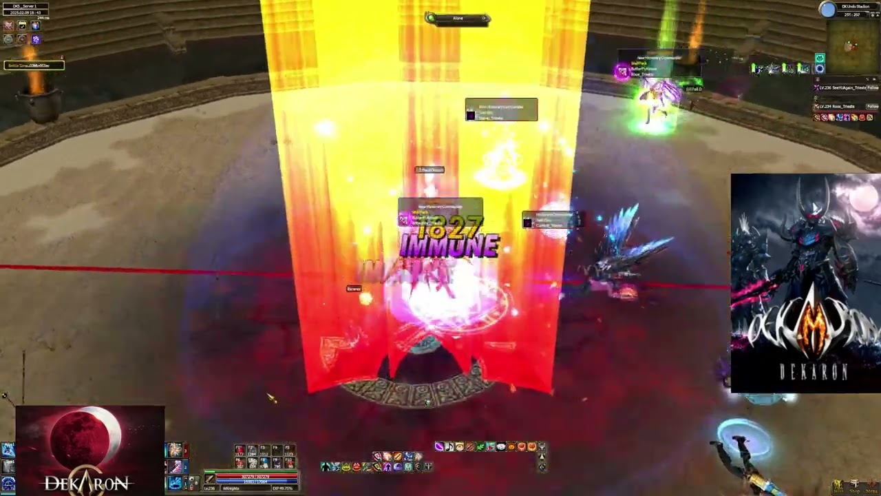 DEKARON PVP WKnights   Roos   SeeYuAgain VS Alone   Current