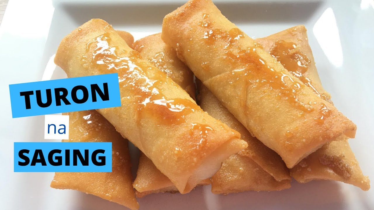 TURON NA SAGING | BANANA WRAP | BANANA SPRING ROLL |