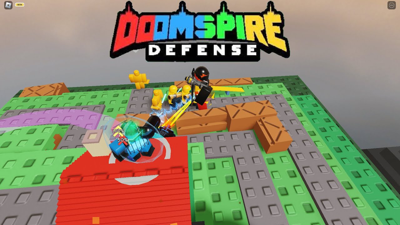1 Machinery(+support) vs Yellow mode | Doomspire Defense