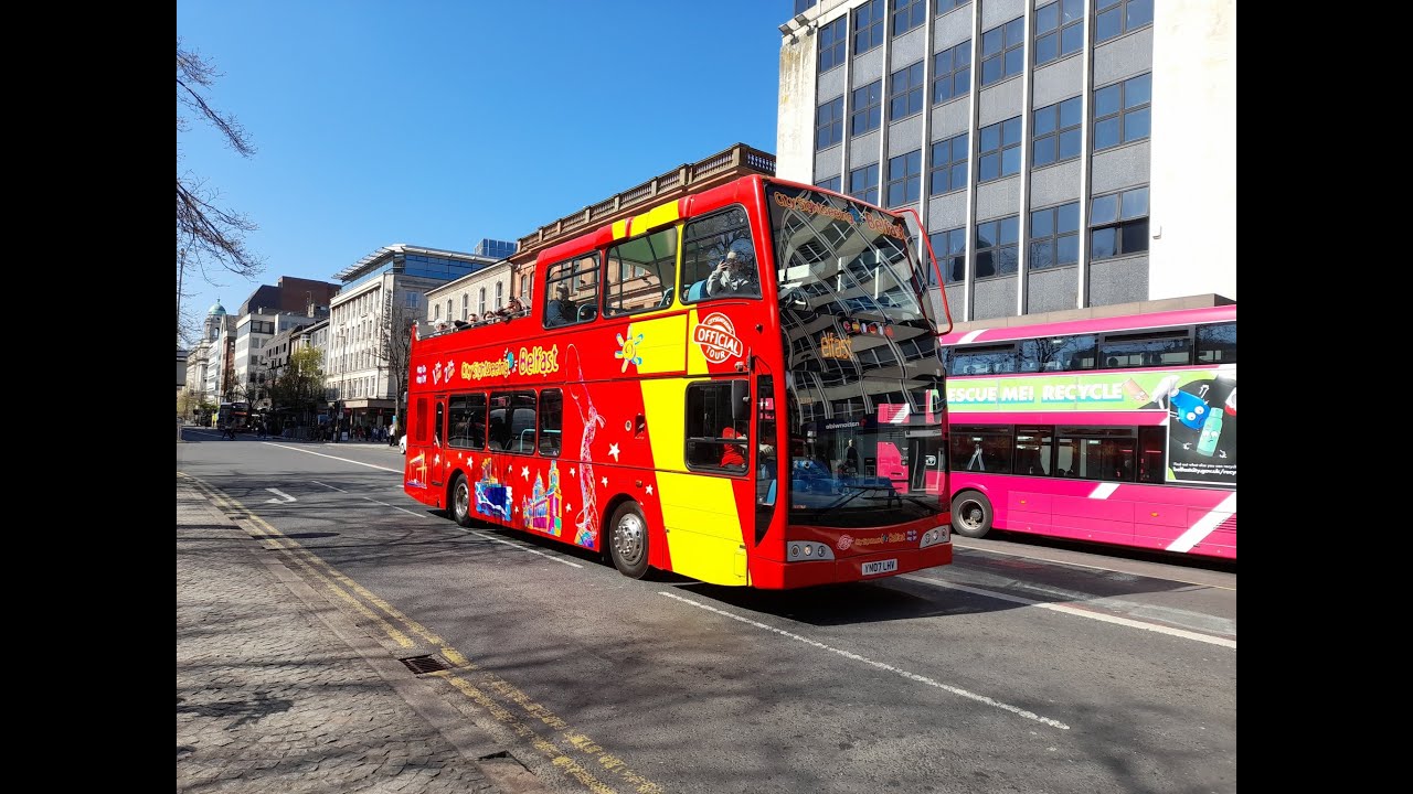 Citysightseeing Belfast & City Tours Belfast Buses - April / May 2025.