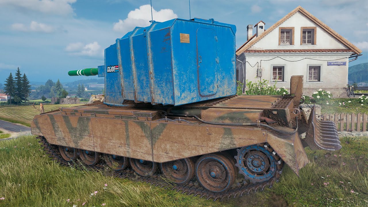 FV4005 Stage II • 10.2К УРОНА 10 ФРАГОВ • WoT Gameplay