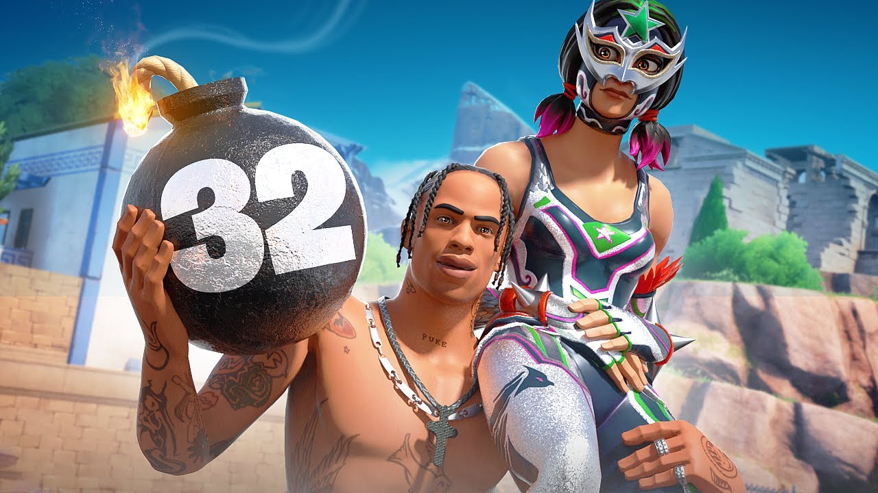 32 elims with Mongraal