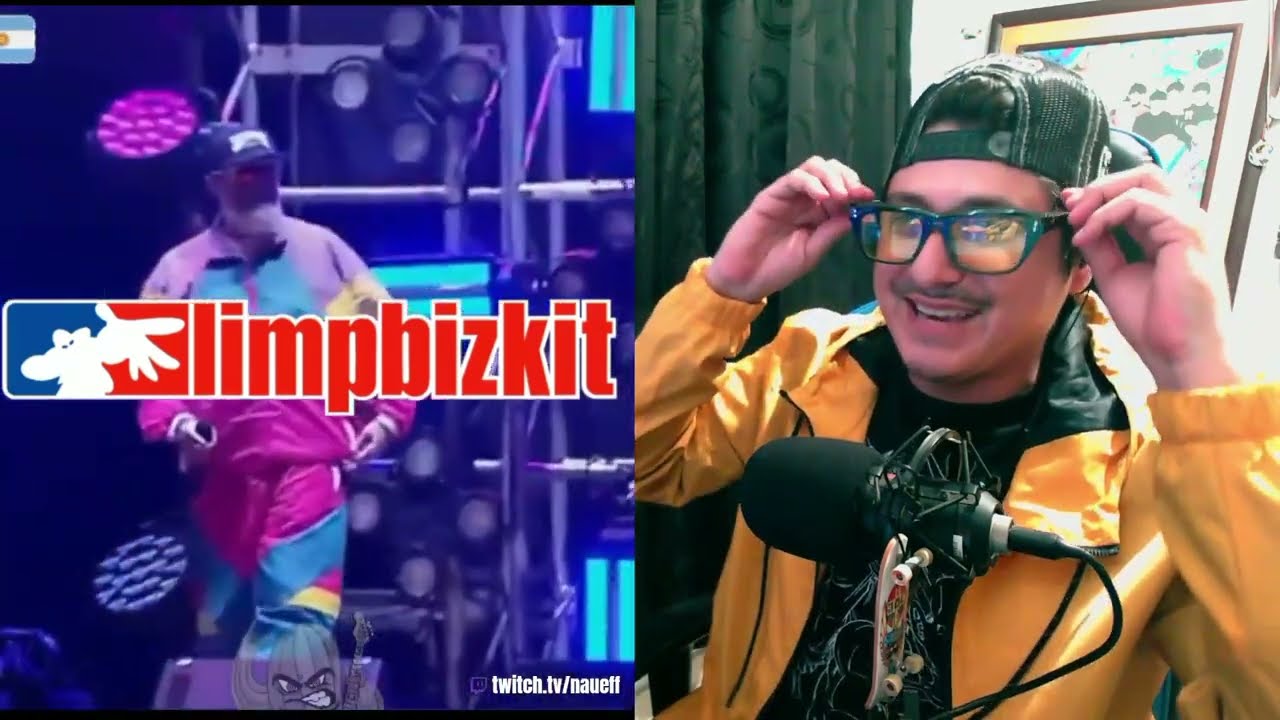 INCREIBLE REACCION de NAUEFF a LIMP BIZKIT en 2024 🤩 Take a Look Around 🔥 LollaPalooza Argentina