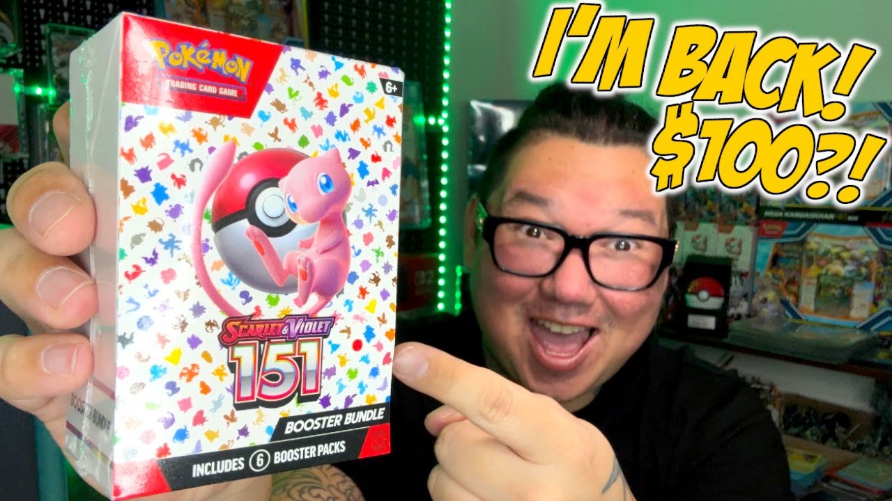 $100?! HOW?! 151 Booster Bundle POKEMON Pack Opening