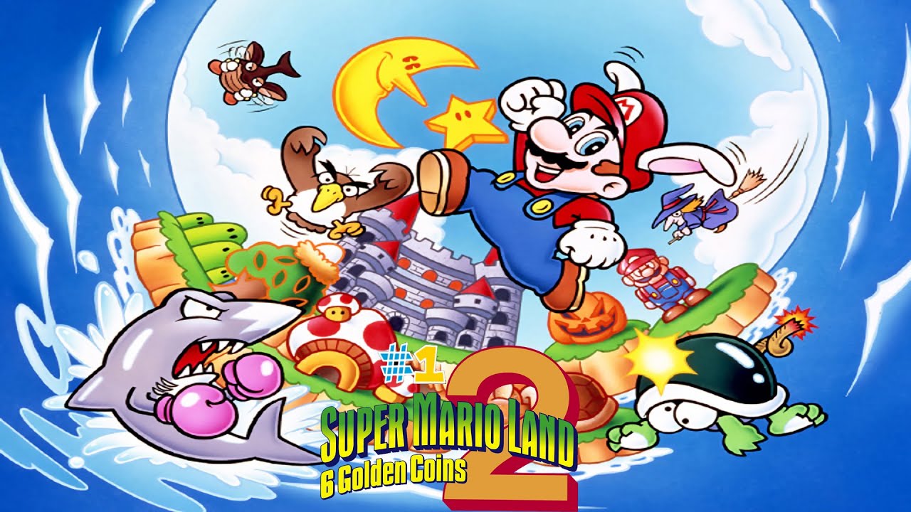 Super Marioland 2 - Gameplay (Mundo 1)