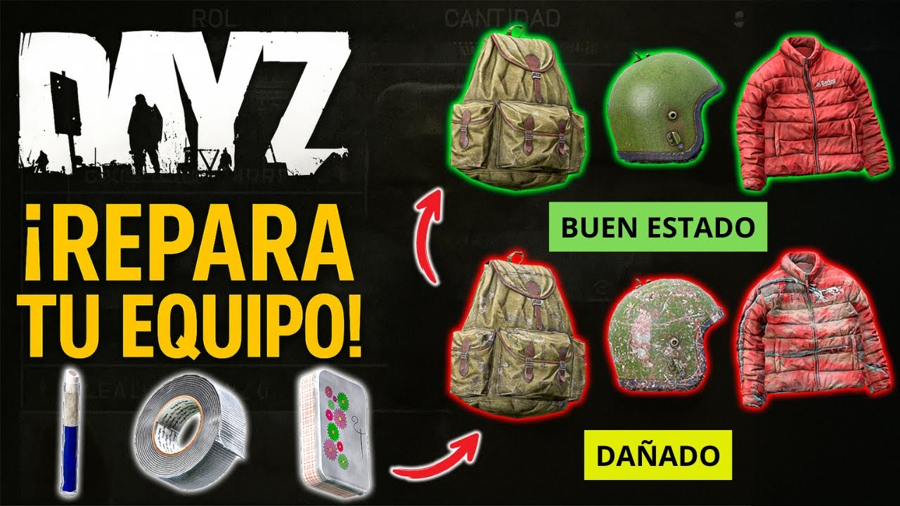✅ Como REPARAR OBJETOS en DayZ 2026 🛠️ | DAYZ GUÍA COMPLETA de REPARACIÓN
