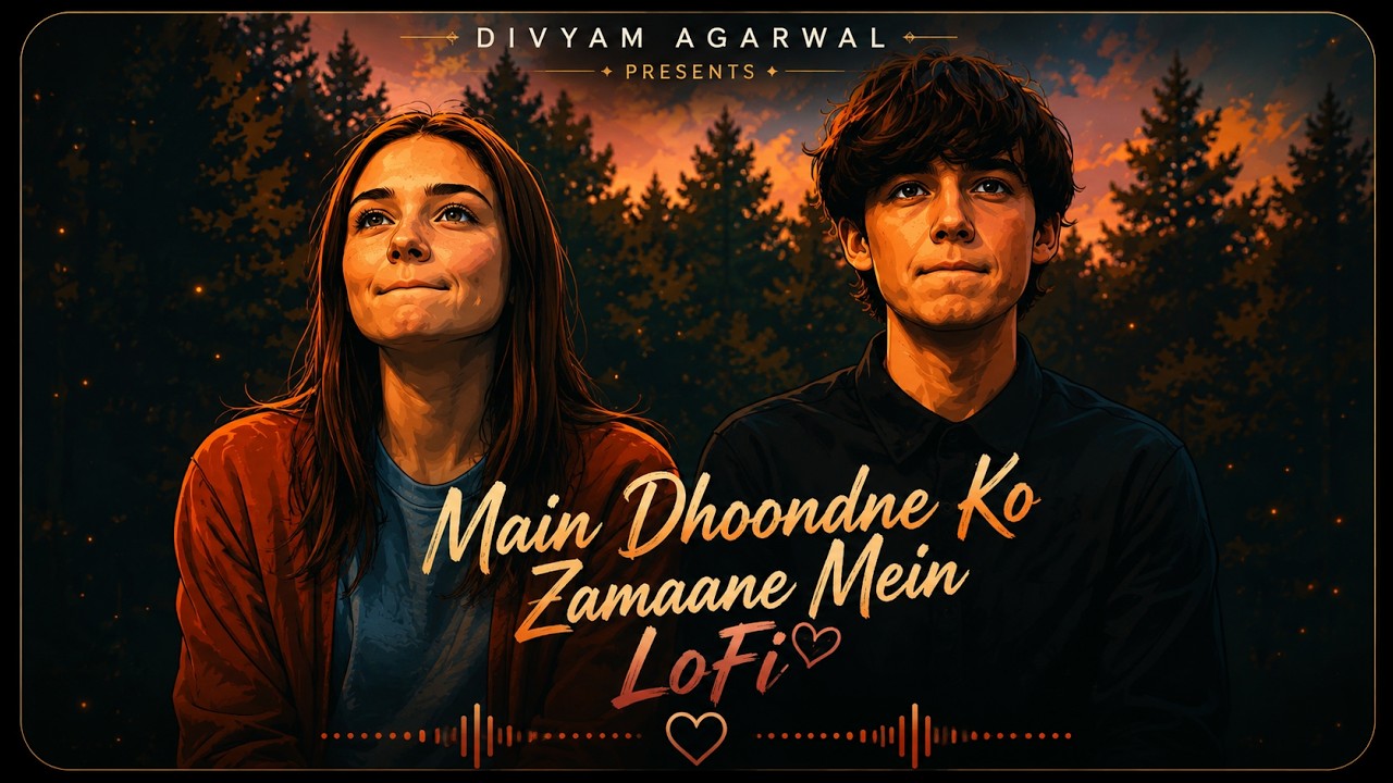 Main Dhoondne Ko Zamaane Mein LoFi | Slowed+Reverb | Arijit Singh | Divyam Agarwal