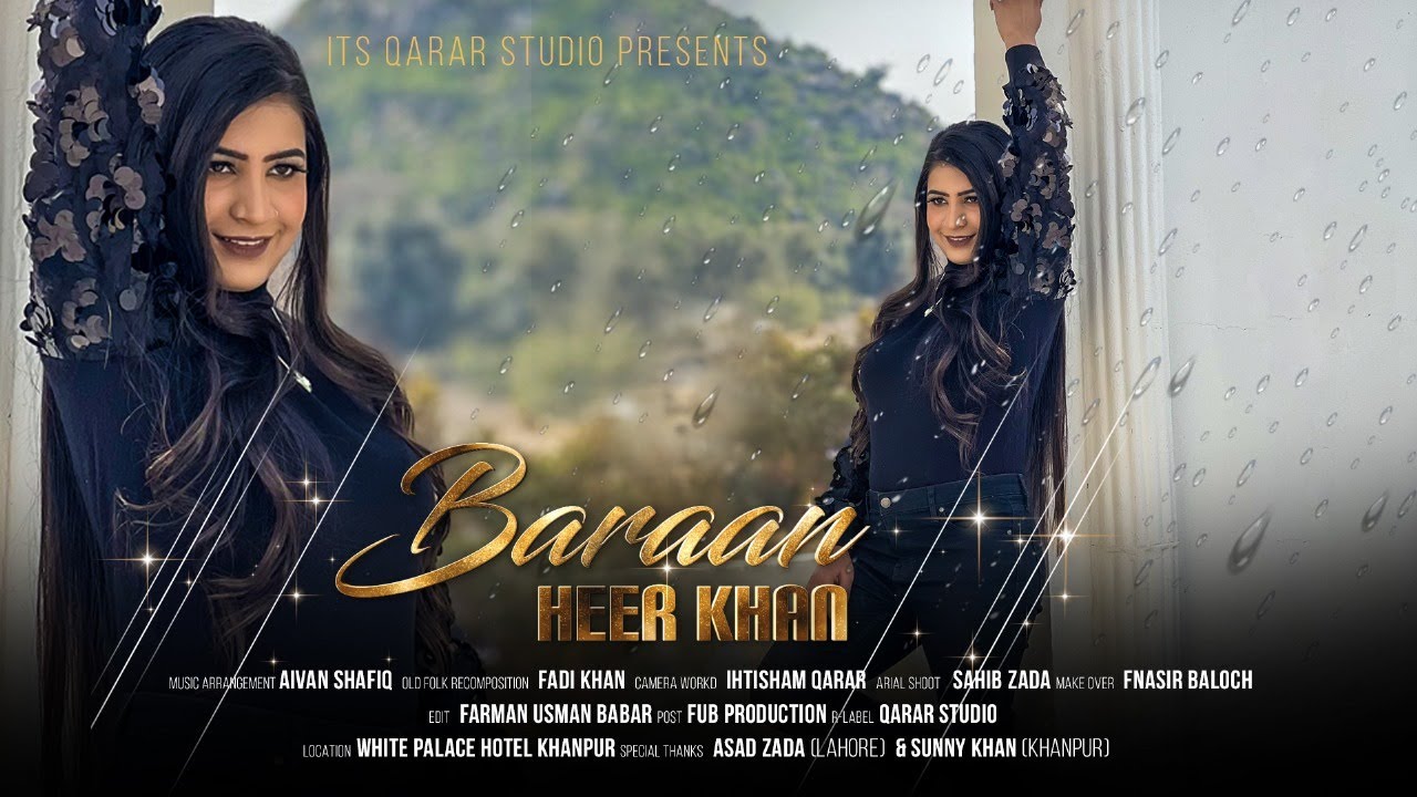 Maza Dalta Shpa Oka | O Baley Baley Rupai Dabaley | Baran | Heer Khan 2024 | Official Music Video 4K