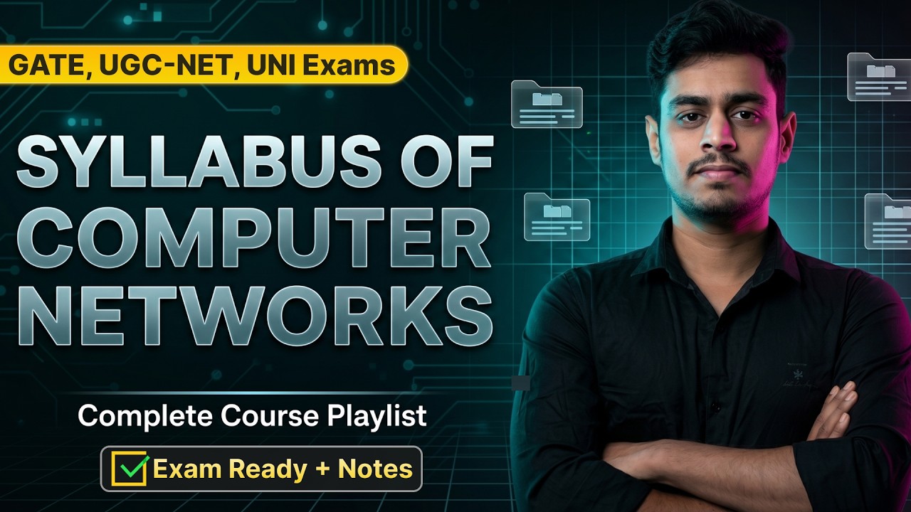 1. Complete Computer Networks Syllabus | GATE, UGC NET & University Exam Prep