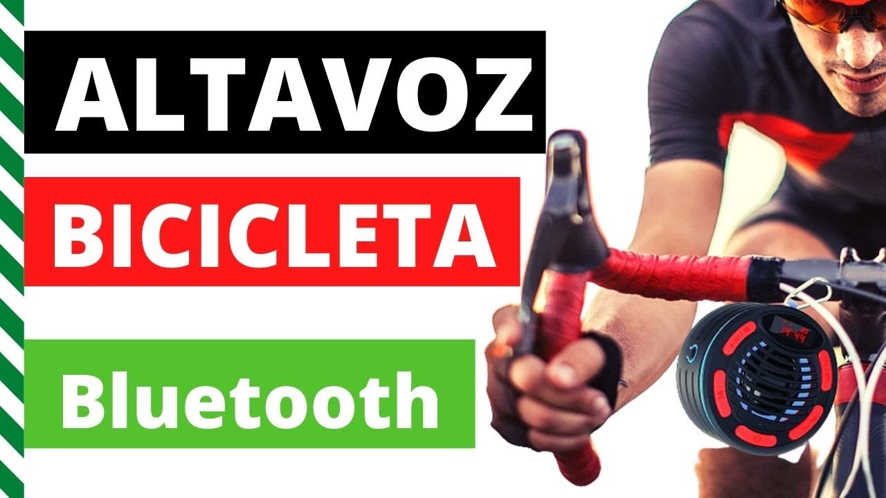 🔊 4 MEJORES ALTAVOCES PARA BICICLETA 🚲 - EL MEJOR ALTAVOZ BARATO