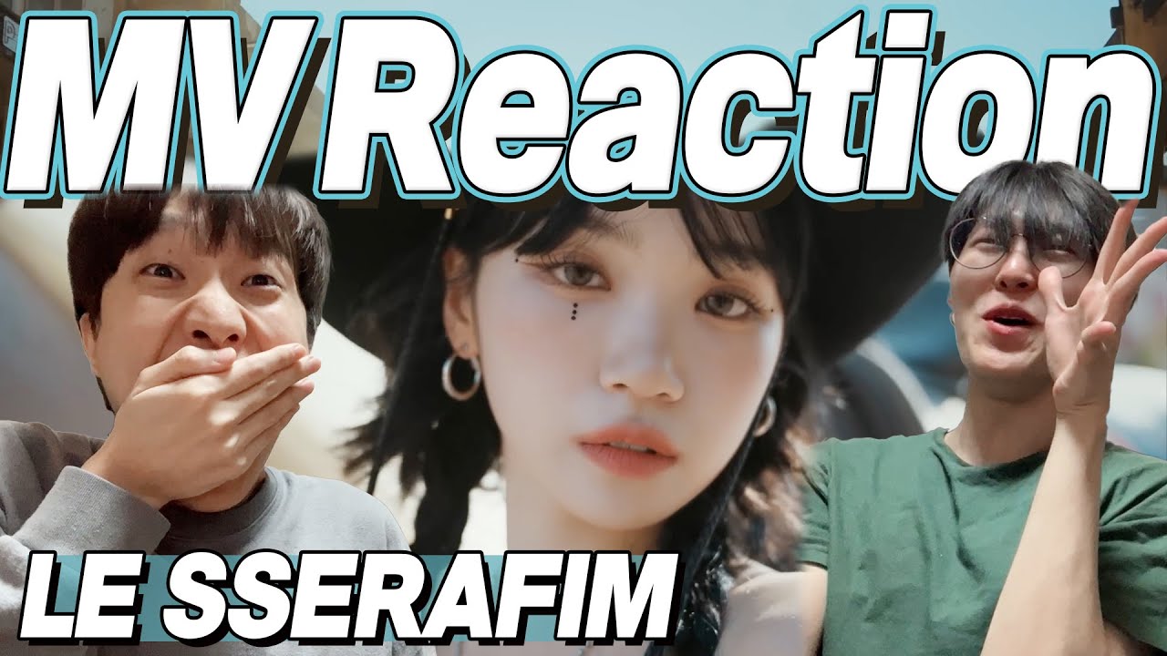 eng) LE SSERAFIM 'UNFORGIVEN' MV Reaction | 르세라핌 뮤직비디오 리액션 | Korean Fanboy | J2N Vlog