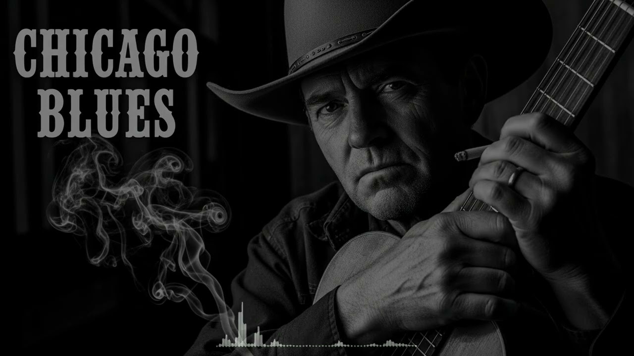 Chicago Blues Cold Wind Mix Emotional Guitar and Late Night Chill