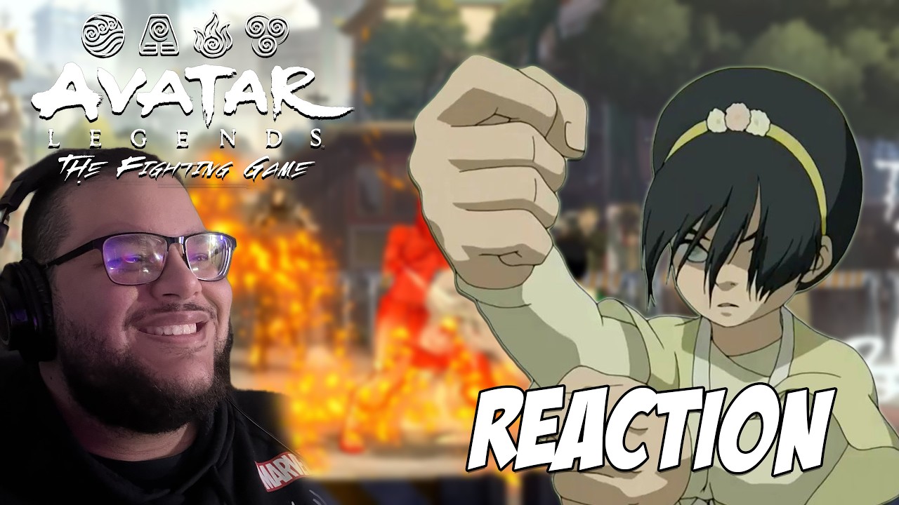 Avatar Legends: The Fighting Game - Toph Reaction Trailer