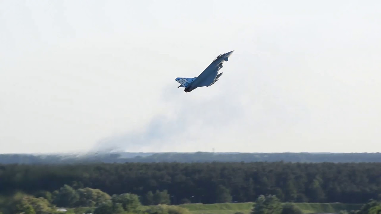 Departures of Nato Tiger Meet 2018 fighters from Poznań Ławica airport EPPO