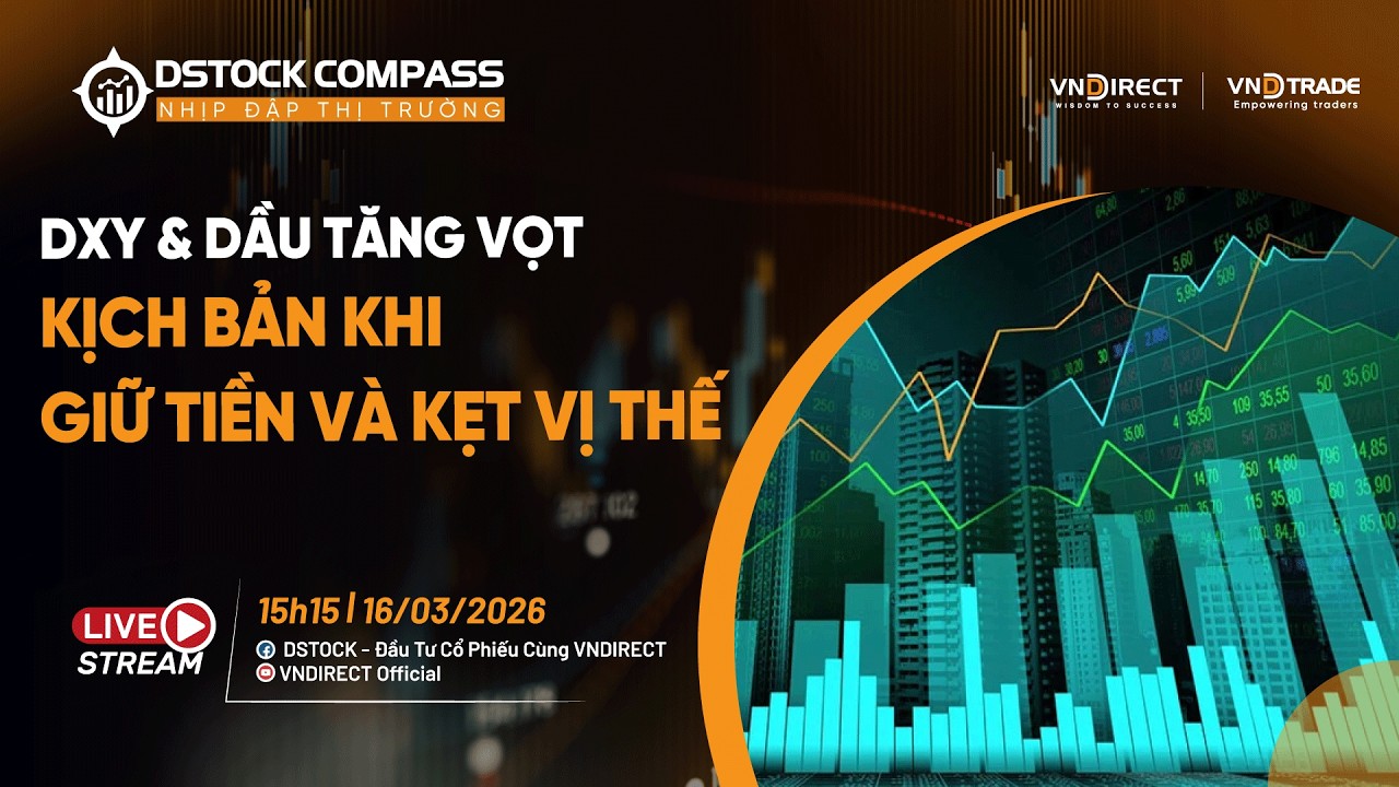 DXY & DẦU TĂNG VỌT: KỊCH BẢN KHI GIỮ TIỀN VÀ KẸT VỊ THẾ | NHỊP ĐẬP THỊ TRƯỜNG 16/03/2026